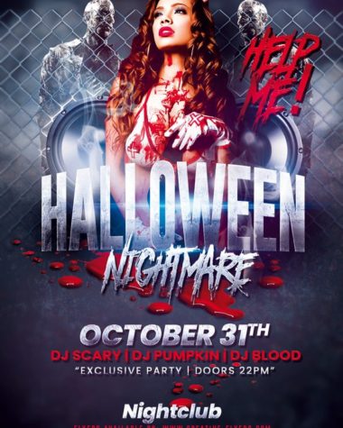 Creative Halloween flyer Template