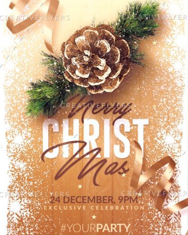 Christmas Invitation flyer