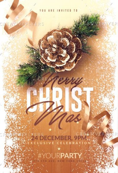 Christmas Invitation flyer