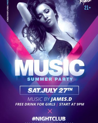 Electro Summer Flyer Template