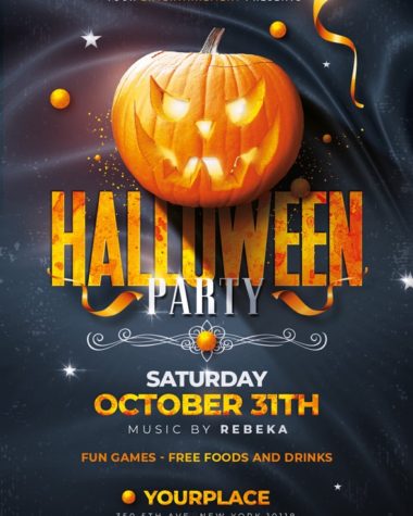 Halloween Flyer template