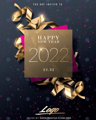 New Year Invitation Flyer Template