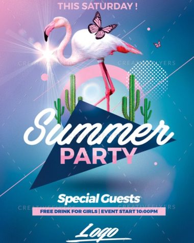 Summer Party Flyer Template