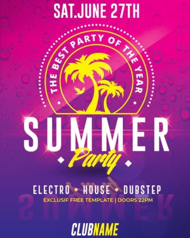 Summer Flyer Template