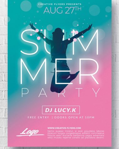 Summer Party flyer