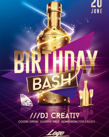 Birthday Bash Flyer