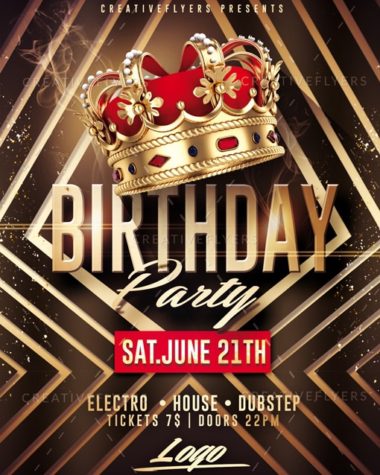 Birthday Party Flyer Psd