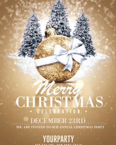 Christmas Flyer Templates Psd