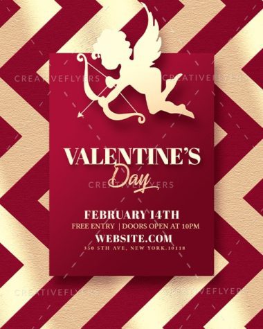 Classy Valentines Day Flyer