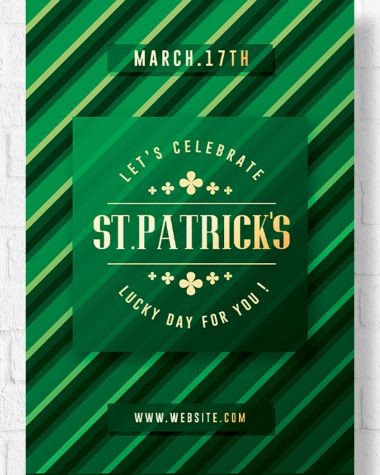 St Patricks Flyer Template