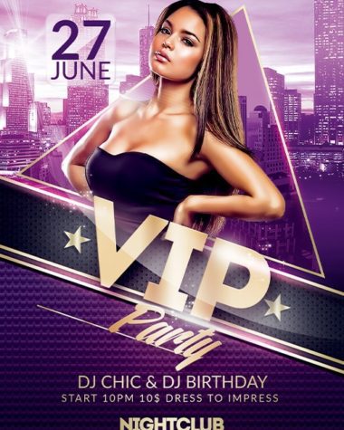 Vip Party Flyer Template