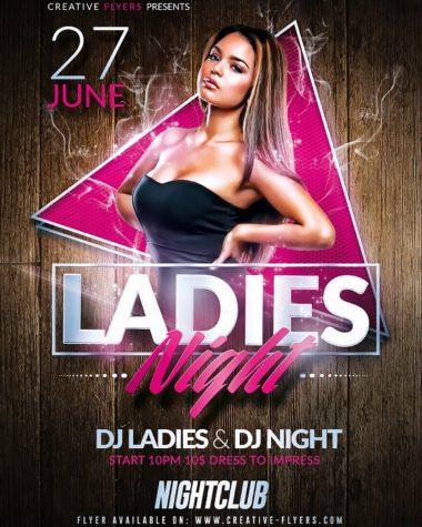 Ladies Night Flyer Template