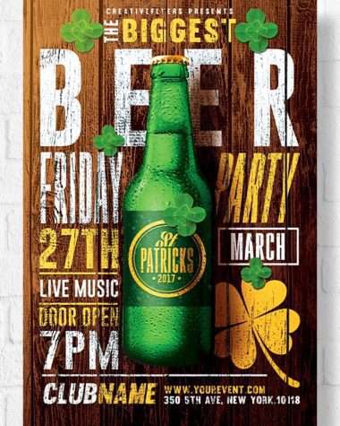 St Patricks Day Flyer