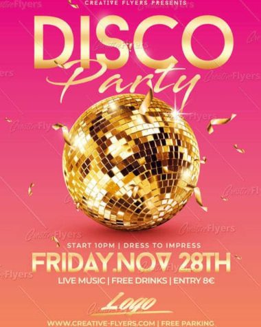 Disco Flyer Psd Template