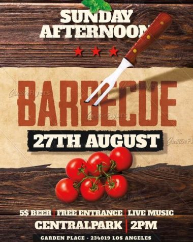 Barbecue flyer templates