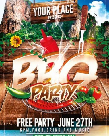 BBQ Party Flyer