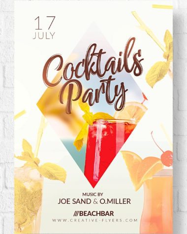 Cocktails Party Flyer