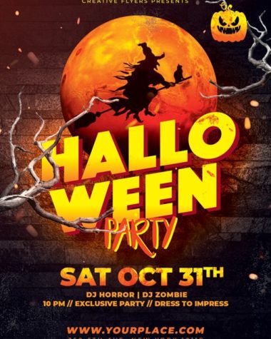 Halloween Party Photoshop Psd