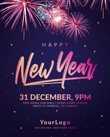 Happy New Year Flyer