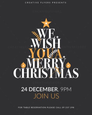 Merry Christmas Invitations