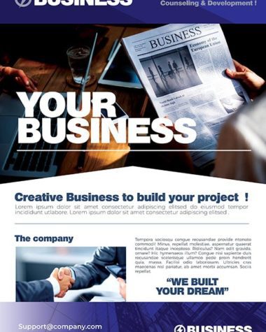 Creative Business flyer template