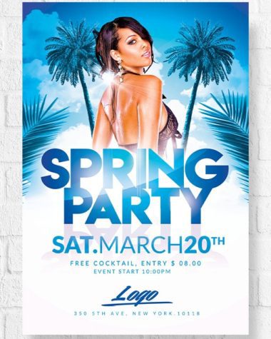 Spring Flyer Template