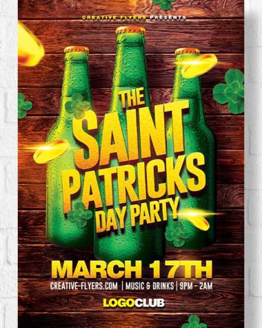 St Patrick's Day Flyer