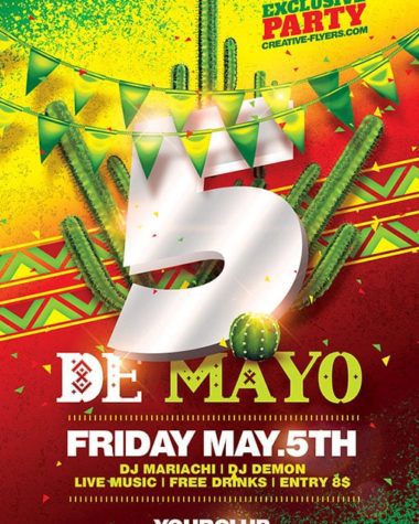 Cinco De Mayo Flyer Template