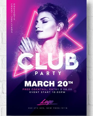 Club Party Flyer Template