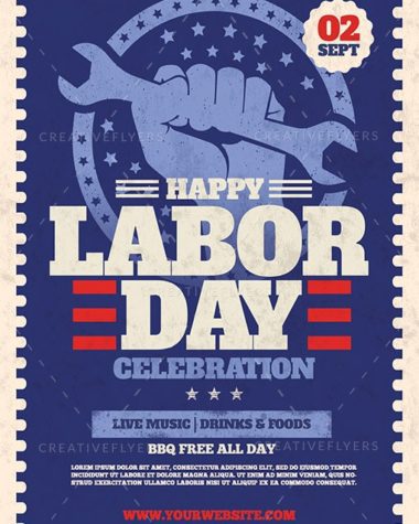 Labor Day Event Flyer