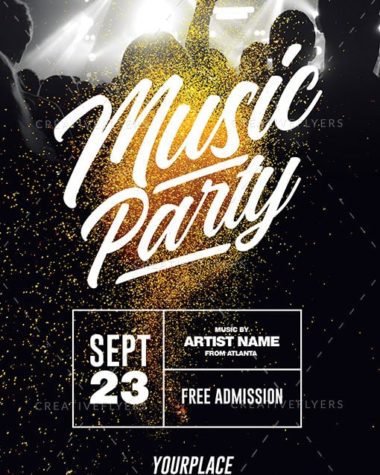 Nightclub Music Party Flyer