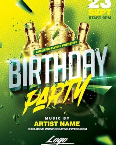 Birthday Party Flyer