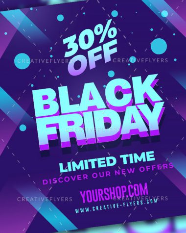 Black Friday Flyer PSD