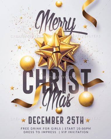 Classy Christmas Flyer Template