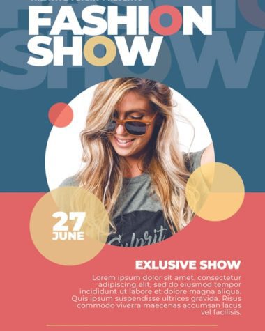 Fashion Show Flyer Template