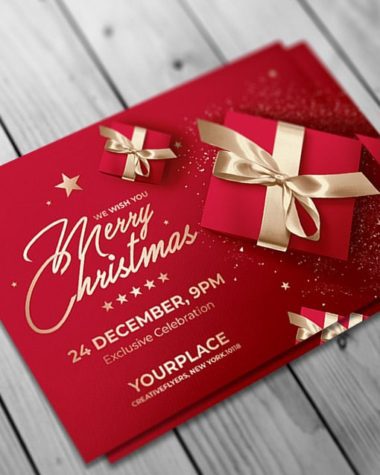 Christmas Invitation template