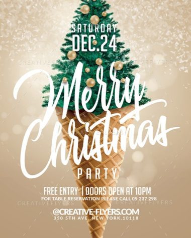 Merry Christmas Party Flyers