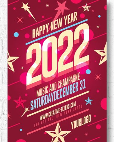 New Year Card Template