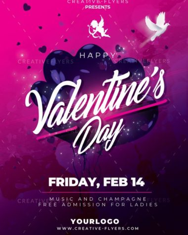 Valentines Day Flyer Design