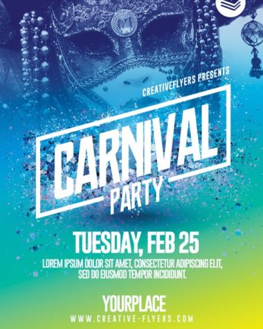 Customizable Carnival flyer Psd