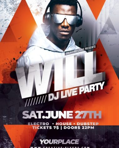 Dj Party Flyer Template