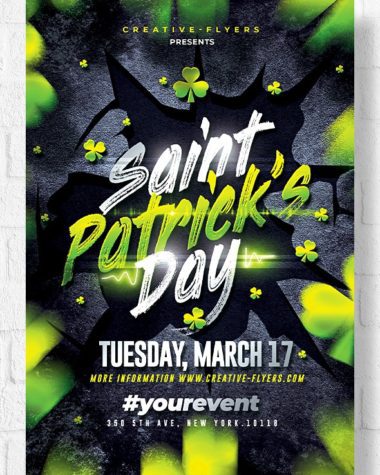 Saint Patricks Flyer Template