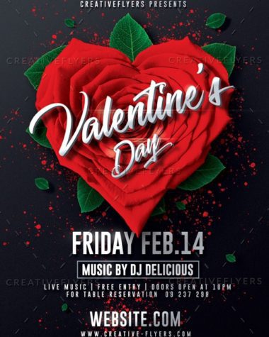 Valentine's day Celebrations Flyer