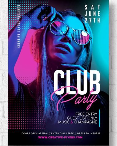 Free Night Club Flyer