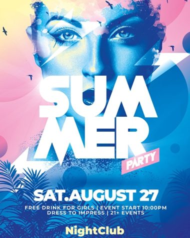 Summer Party Poster Template