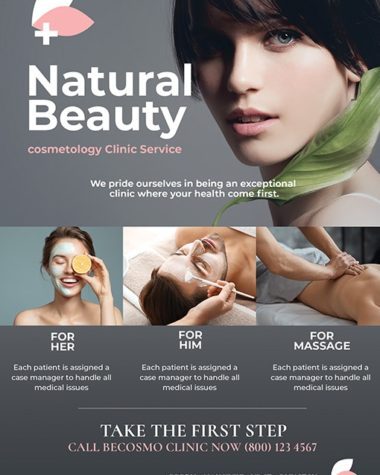 Cosmetic Flyer Template