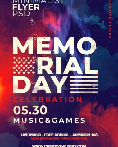 Memorial Day Celebration Flyer