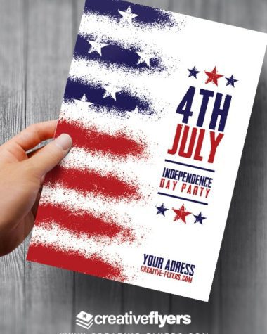 Free Independence Day Flyer Psd