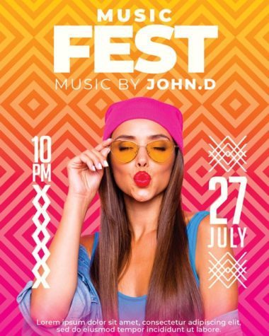 Summer Music Festival Flyer