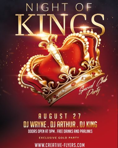 Night Of Kings Flyer Psd